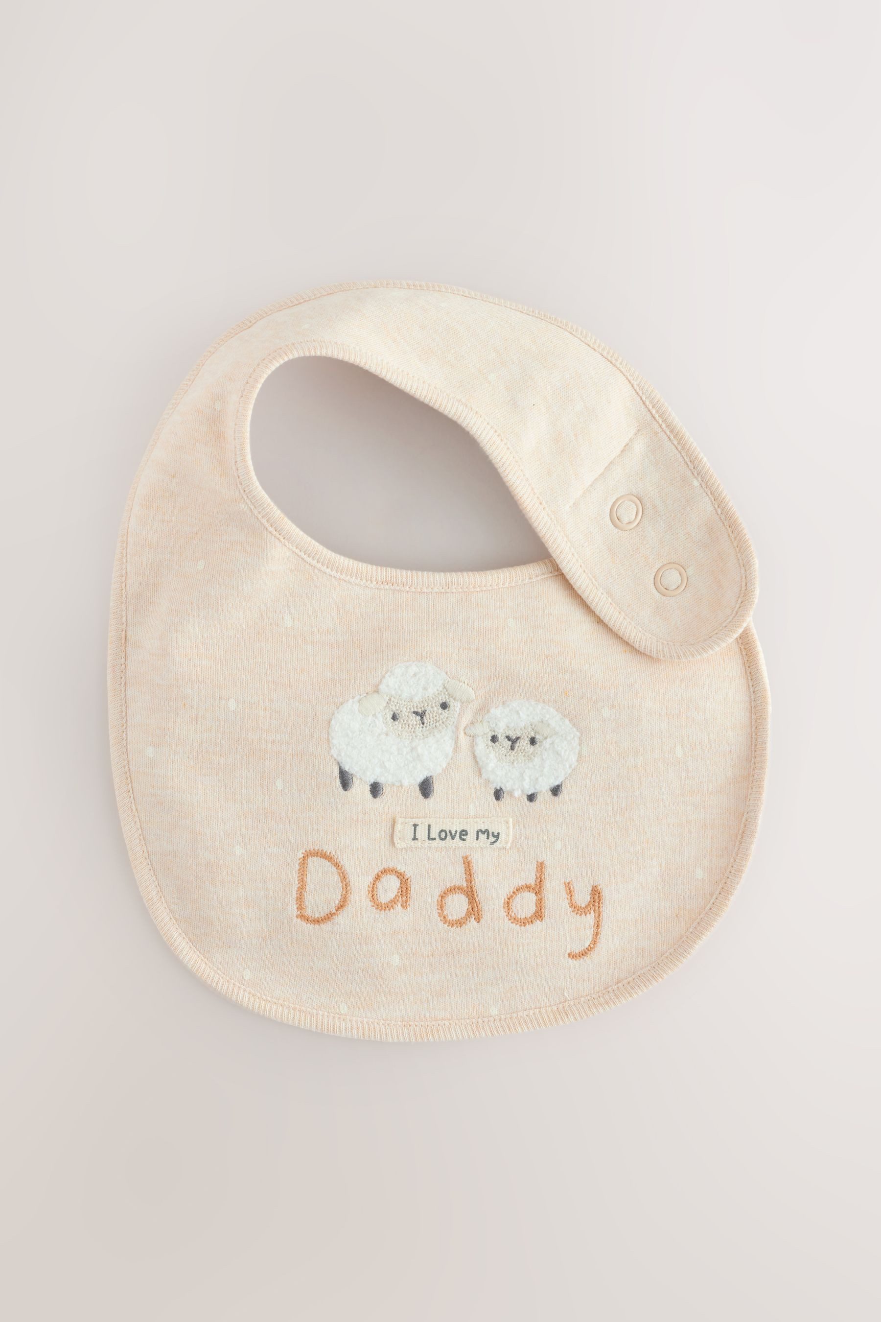 Next Lätzchen 2er-Pack Baby-Lätzchen, Mummy and Daddy, (2-St)