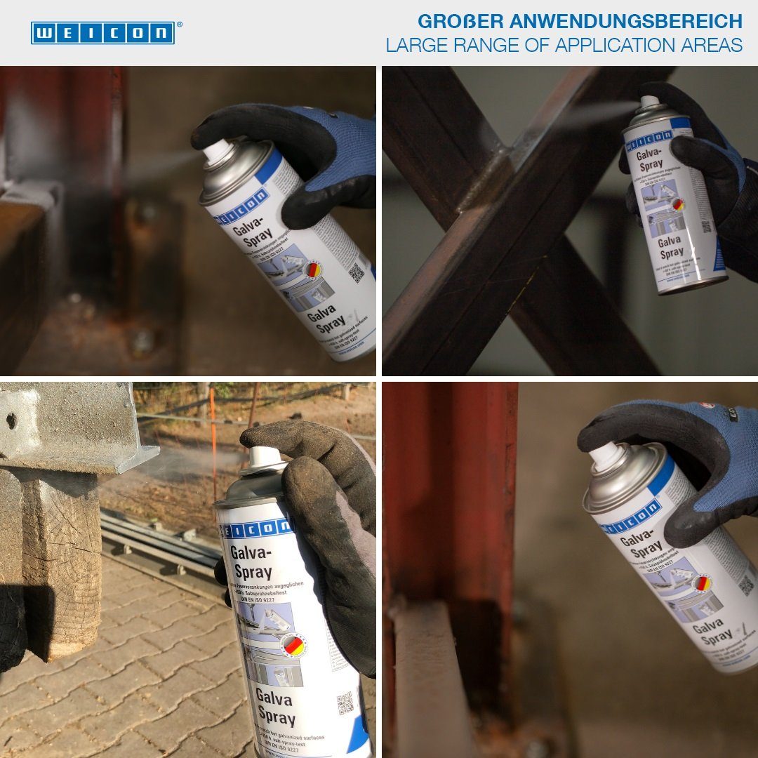 kathodischer 400 ml Galva-Spray, Effekt-Zusatz Korrosionsschutz, WEICON