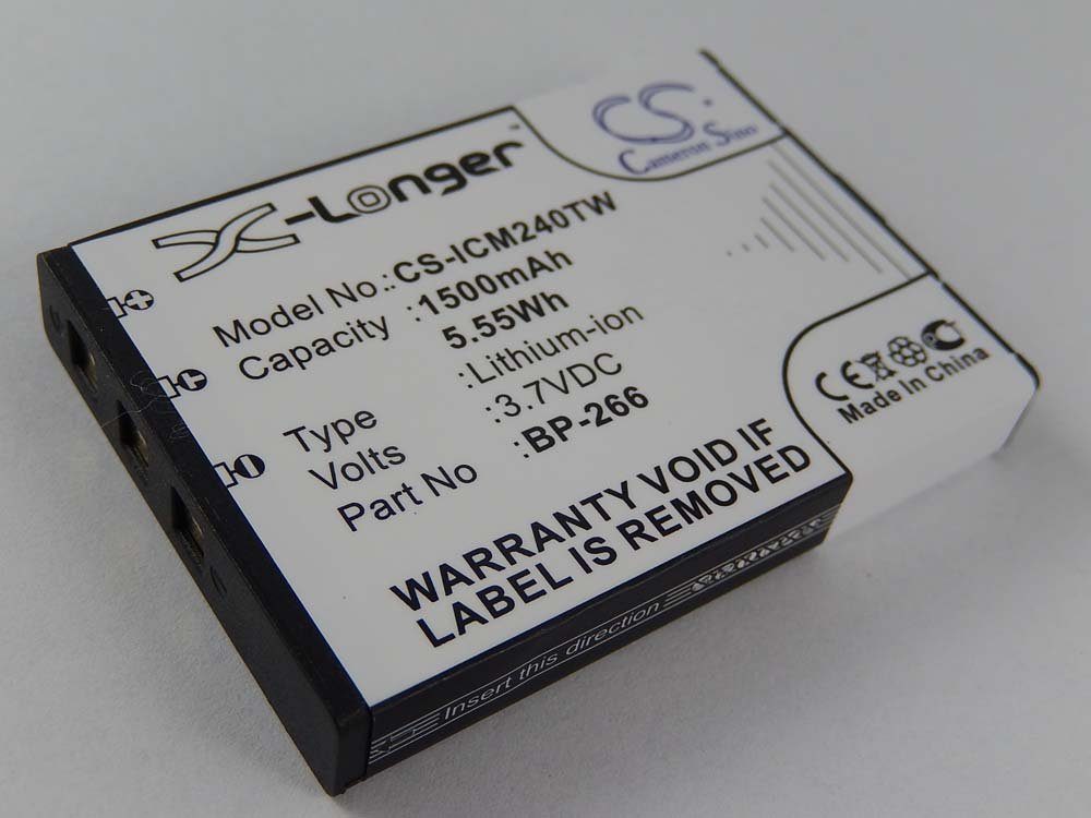 vhbw kompatibel mit Polmar NAVY-015F (3,7 Li-Ion mAh 1500 V) Akku