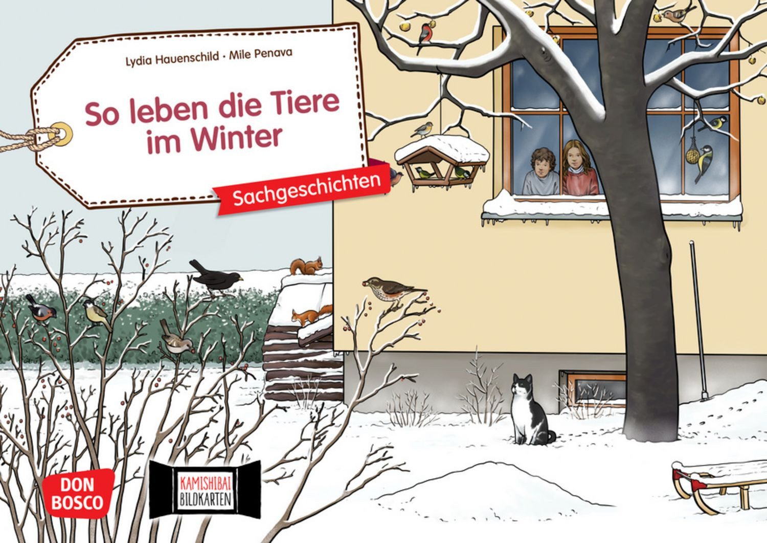 So leben die Tiere im Winter. Kamishibai Bildkartenset. / Lydia Hauenschild