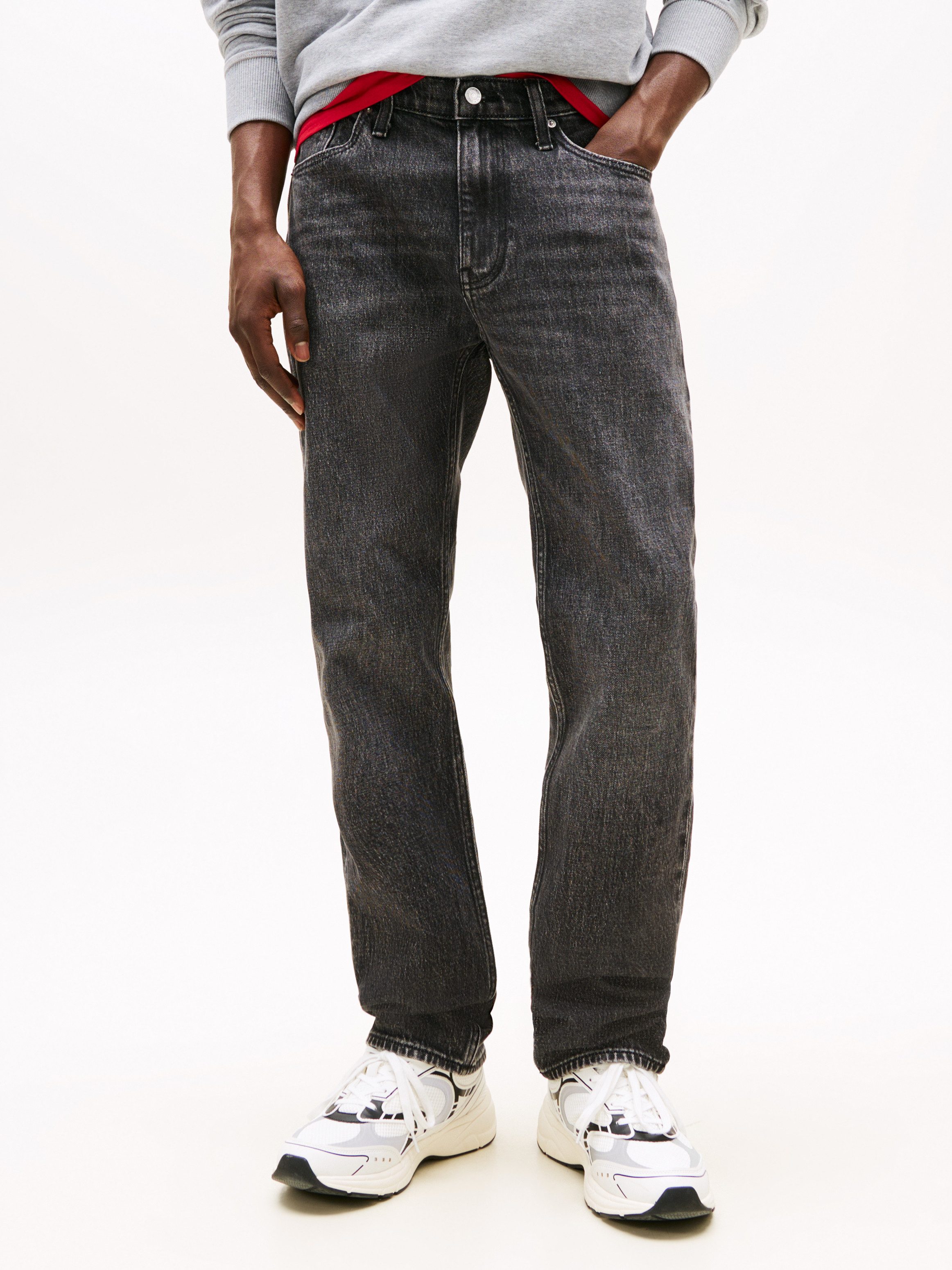 Tommy Jeans Slim-fit-Jeans "Ryan Regular Slim Straight" Slim‑Straight‑Jeans günstig online kaufen
