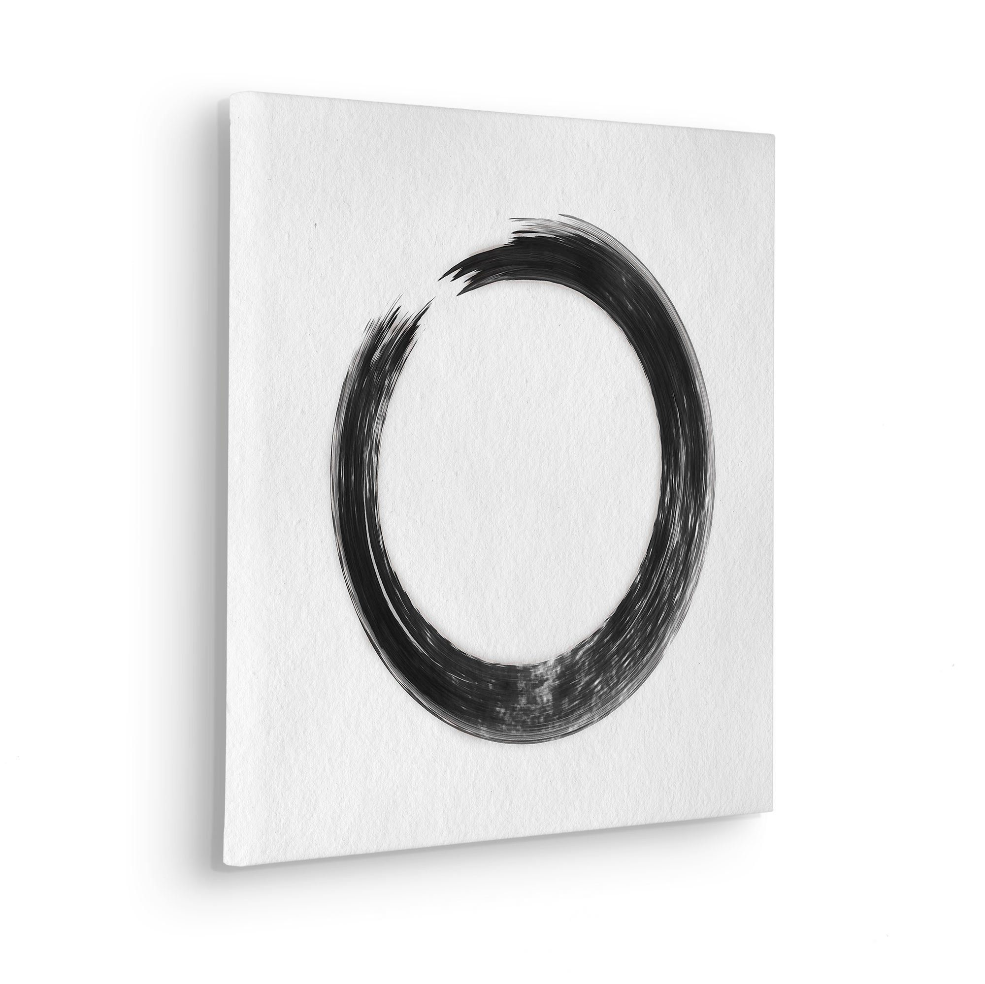 Komar Leinwandbild Circular - Größe 40 x 40 cm, Natur (1 St), Keilrahmenbild mi Echtholzrahmen