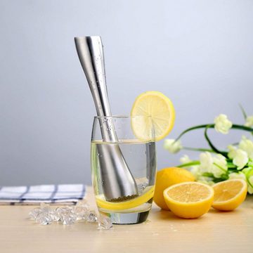 Remize Eiscrusher, Cocktail Stößel aus Edelstahl Eis Zerkleinerer Limetten Stampfer