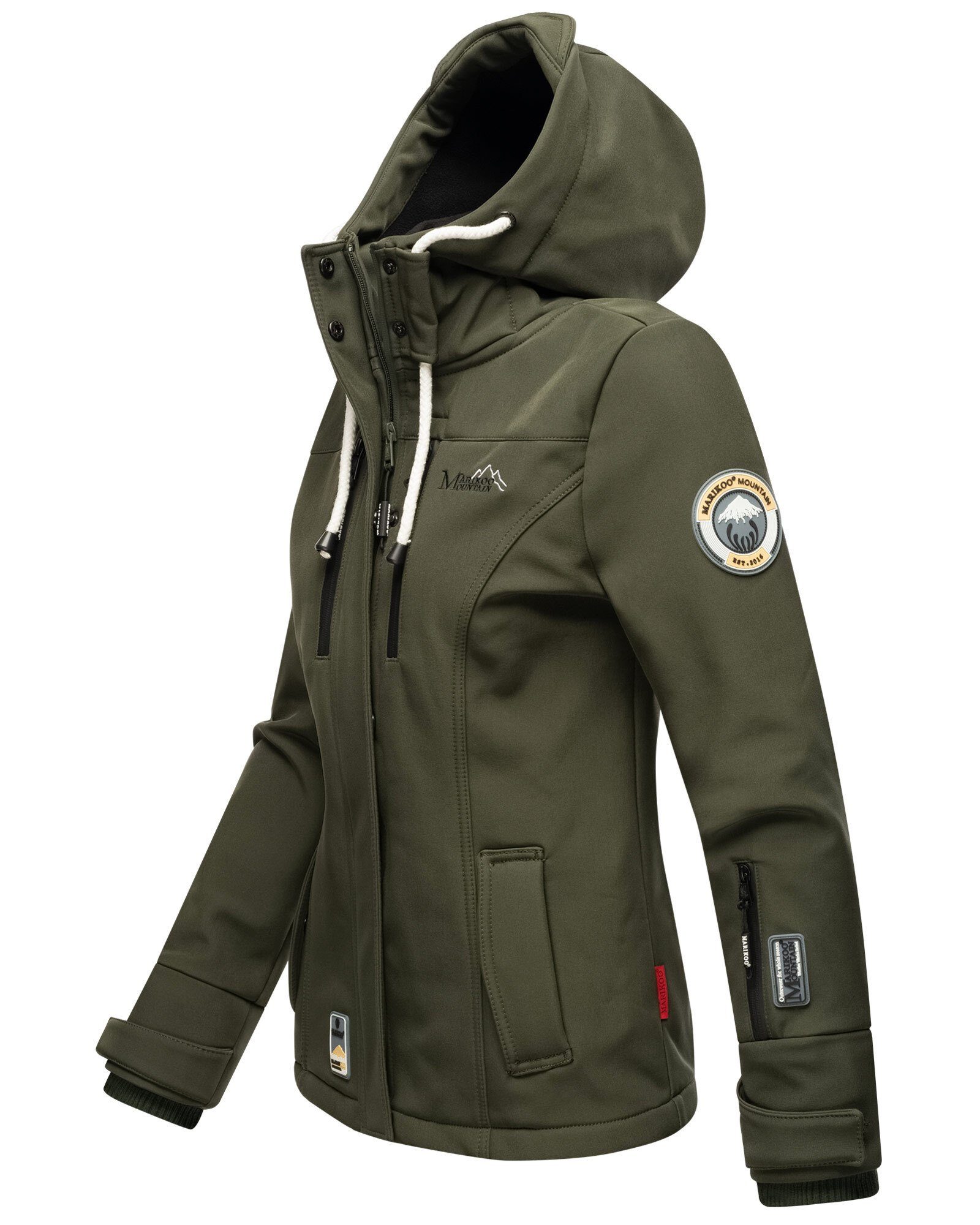 Marikoo Softshelljacke Kleine Zicke sportliche Funktionsjacke