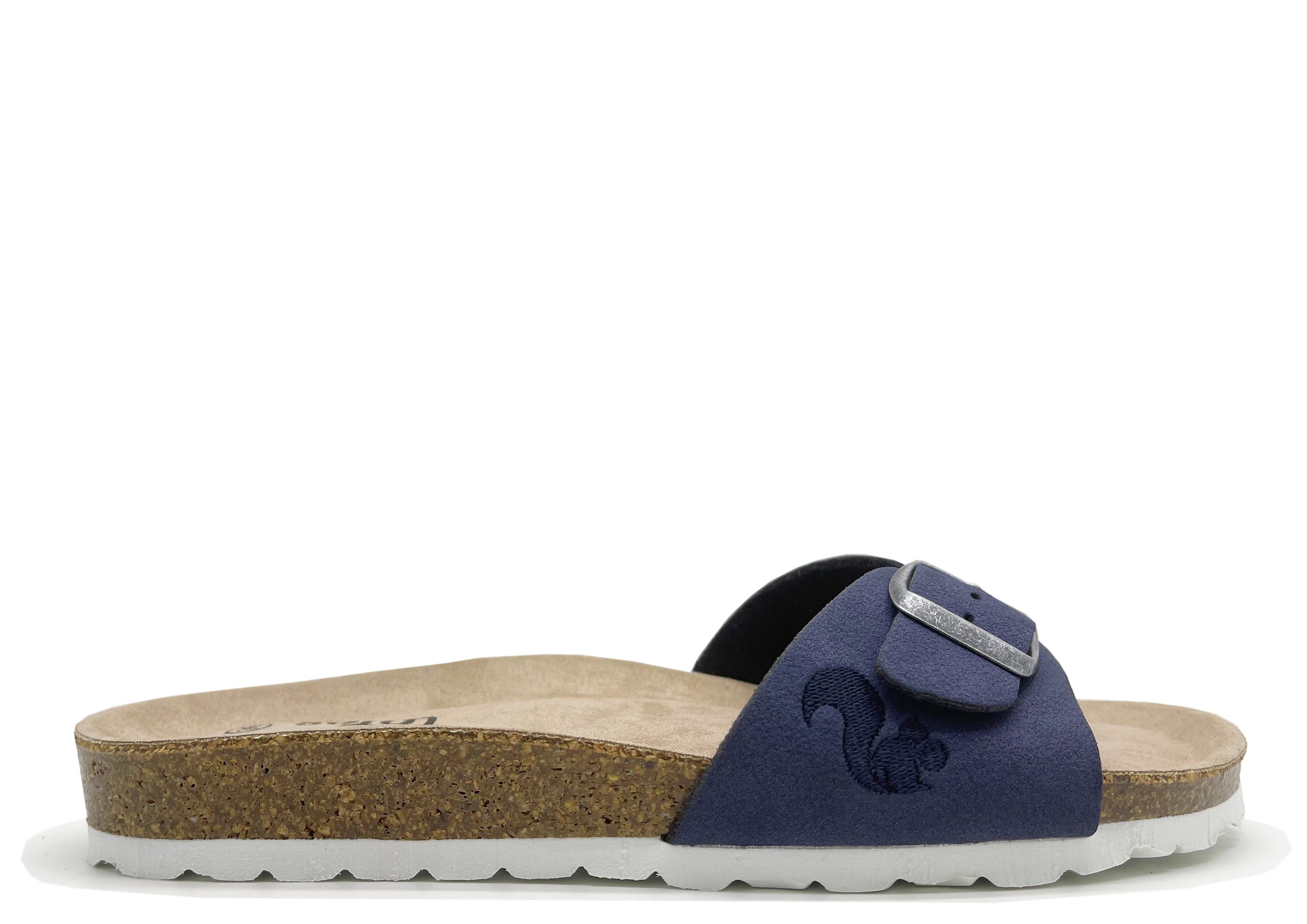 1856 Sandal Navy Sandale Bio Strap Eco thies Vegan