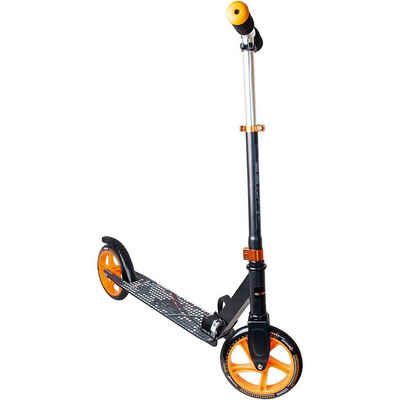 Muuwmi Cityroller Aluminium Scooter Muuwmi 200, schwarz/orange