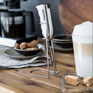 Gastroback Milchaufschäumer Gastroback Latte Max Elektrisches Handgerät Beige