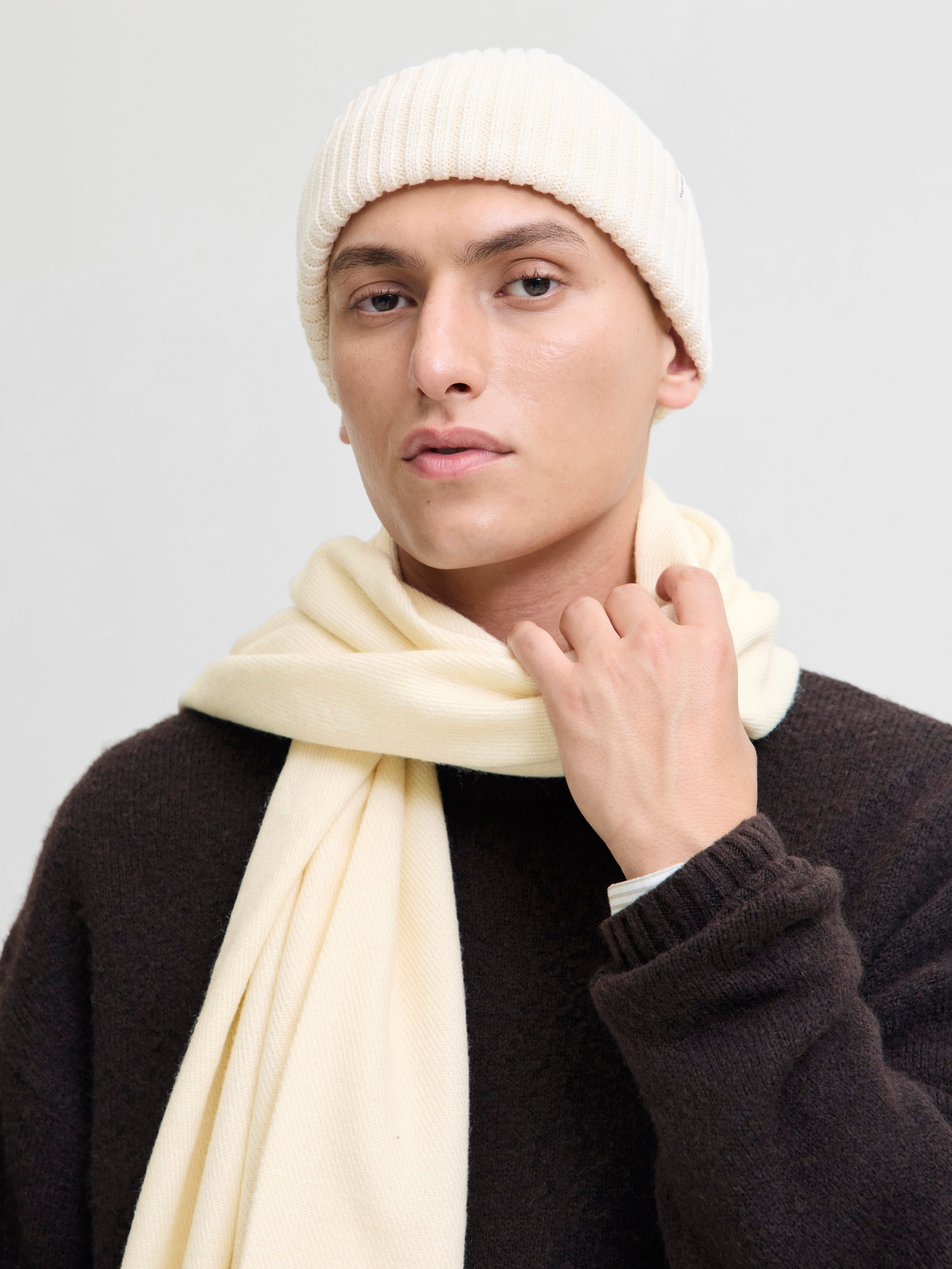 Jack & Jones Strickschal JACSOLID WOVEN SCARF NOOS günstig online kaufen