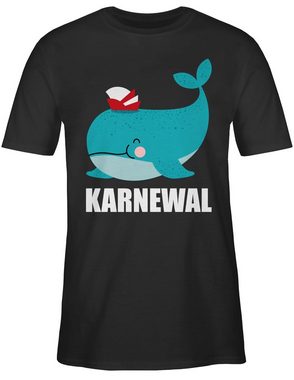 Shirtracer T-Shirt Karnewal - Wal Lustiges Faschings Lustige Fasching Karneval Outfit