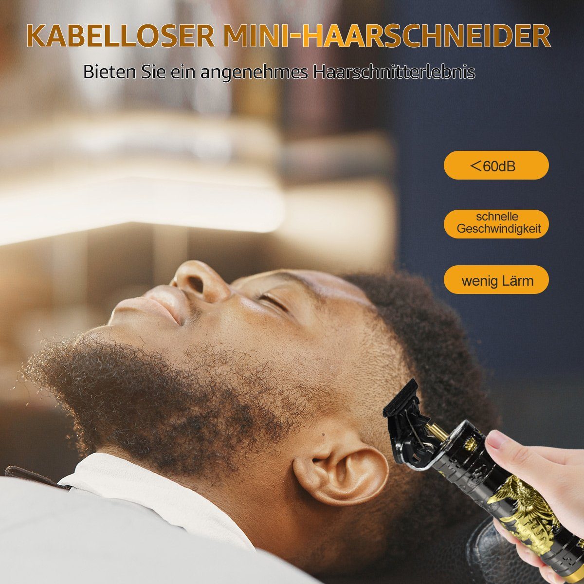 Phönix MULISOFT USB Männer für Haarschneider Haarschneidemaschine Wiederaufladbarer,