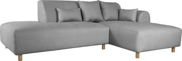 andas Ecksofa Svennis L-Form, incl. Zierkissen, in 2 Bezugsvarianten