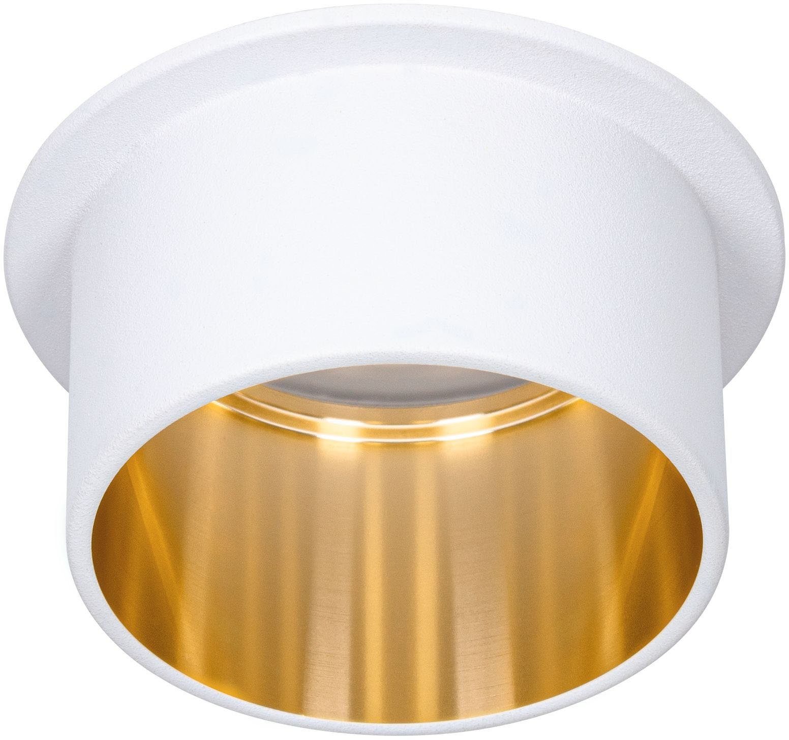 Paulmann LED Einbauleuchte Gil, mehrere Helligkeitsstufen, LED wechselbar, Warmweiß, LED-Modul, 3-Stufen-dimmbar
