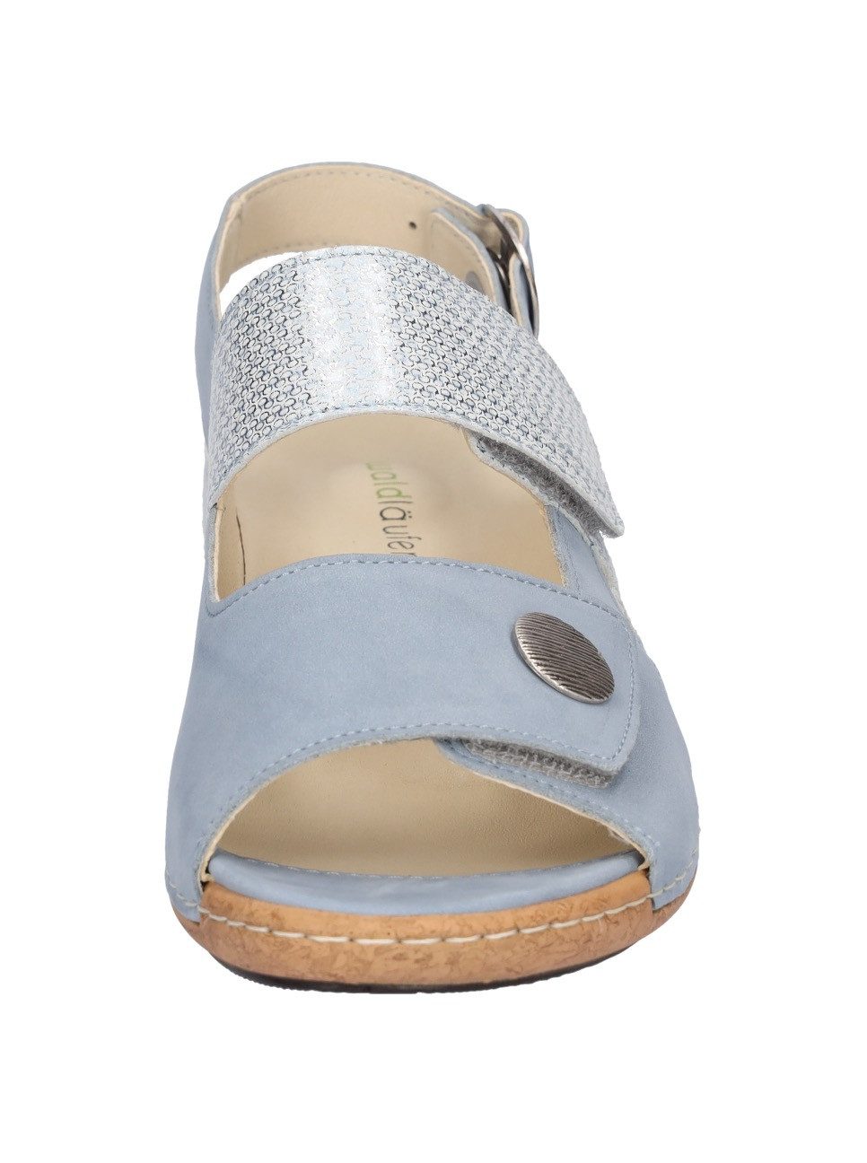Waldläufer HELIETT Sandale, Sommerschuh, Klettschuh, Keilabsatz, in Komfortweite H (sehr weit)