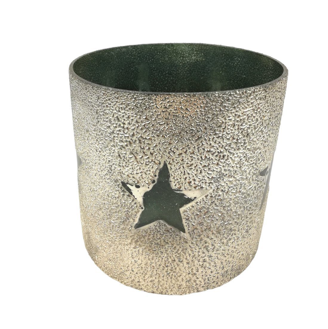 Windlicht Shabby Windlicht mit Stern 12cm