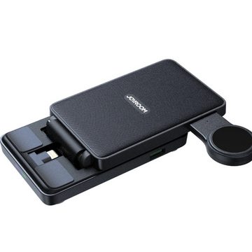 JOYROOM Foldable JR-WQS01 USB-C 4in1 Ladestation faltbar Ladegerät – Schwarz Akku-Ladestation