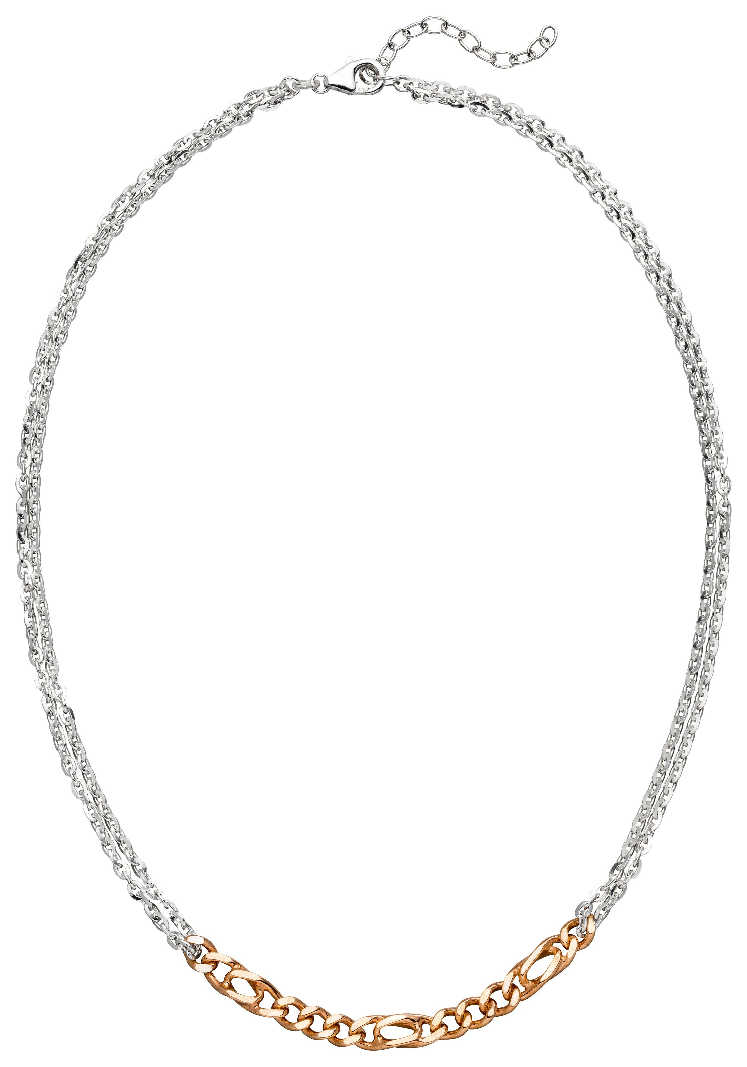 JOBO Kette ohne Anhänger, 925 Silber bi...