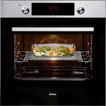 Amica Backofen-Set BOXI 955 000 E, mit 2-fach-Teleskopauszug, 2fach-Teleskopauszug, Heißluft, XXL Volumen