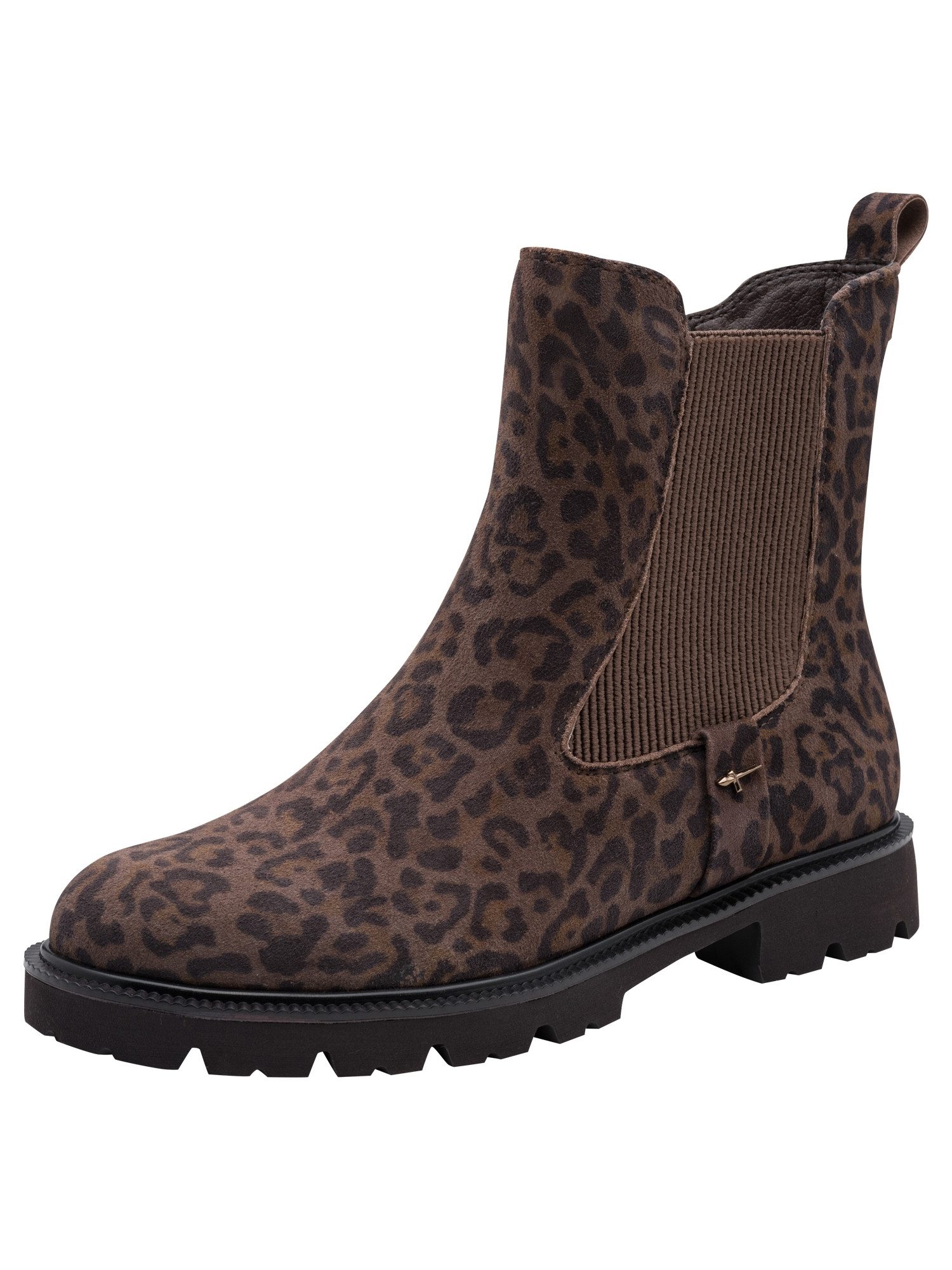 Tamaris WIDE FIT Removable Sock, comfortFit aus Leder Chelseaboots Removable Sock