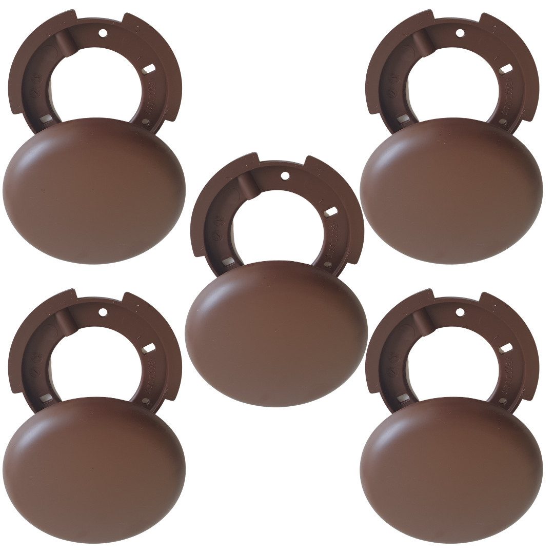 Lichthandel Hoch Lampen-Verteiler Verteilerdose Aufputz Verteilerdose Deckendose Baldachin Deckenrosette, Diese Abbdeckdose, verdeckt den Deckenauslass für die Zuleitung.