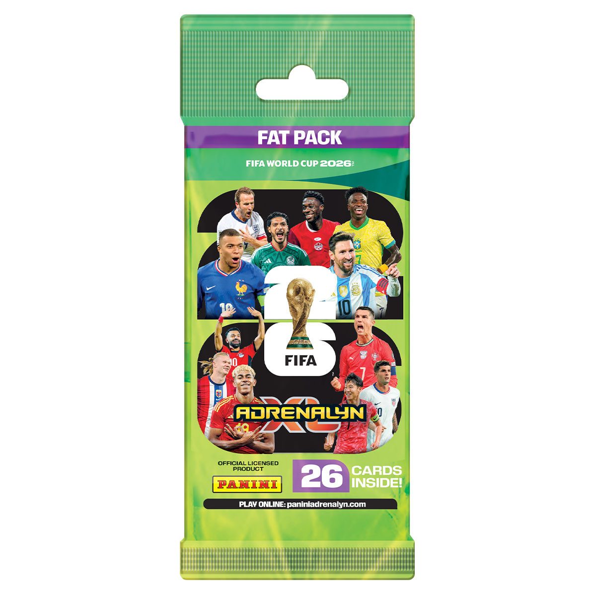 Panini Sammelkarte Panini FIFA World Cup 2026™ Adrenalyn XL™ - Box mit 10 Fatpacks