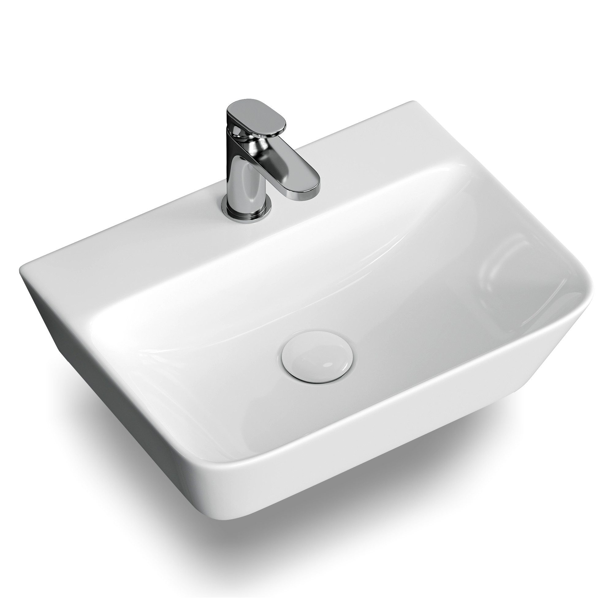 HOROW Waschbecken Waschtisch Handwaschbecken Klein Keramik günstig online kaufen
