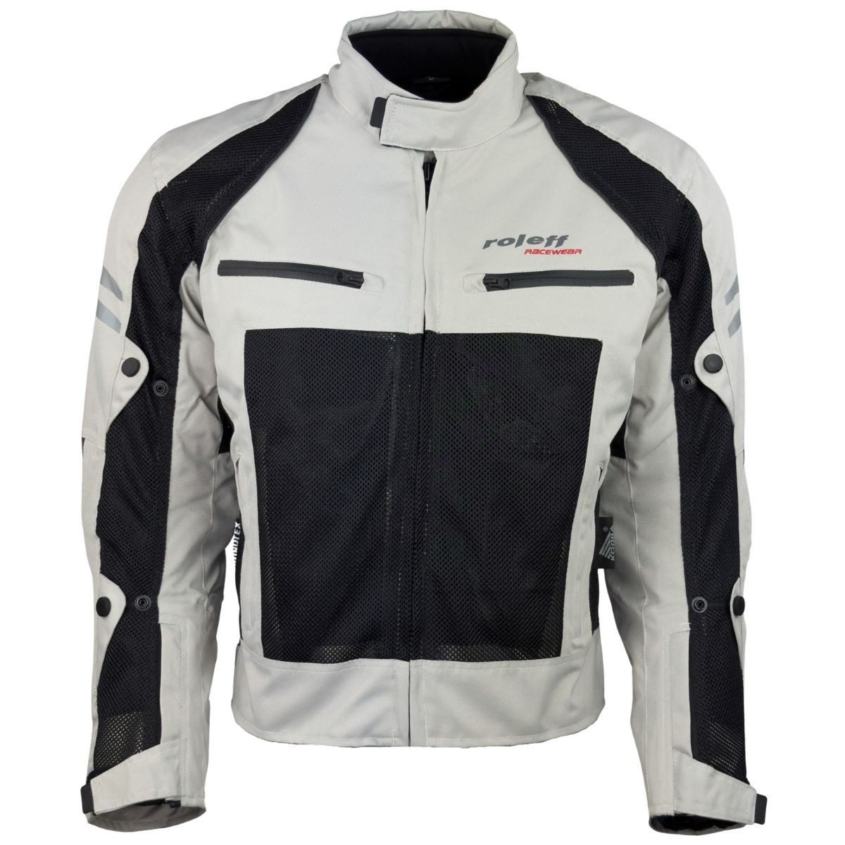 roleff Motorradjacke RO614 Mesh - Helle, atmungsaktive Jacke mit Klimamembr günstig online kaufen