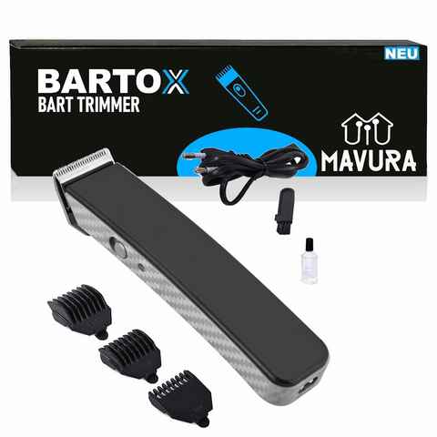 MAVURA Bartschneider BARTOX Barttrimmer Bartschneider Haarschneider Profi Herrenrasierer, Haarschneidemaschine Trimmer Set