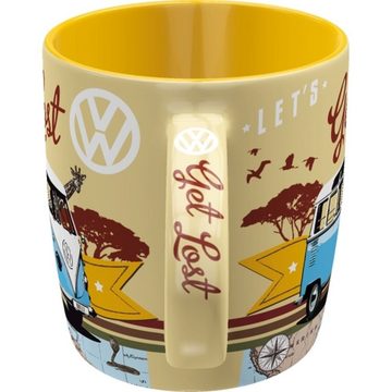 Nostalgic-Art Tasse Kaffeetasse - Volkswagen - VW Bulli Let's Get Lost