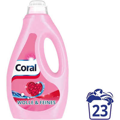 Coral Wolle & Feines Feinwaschmittel für schonende Reinigung 23WL (1.15 L) Colorwaschmittel (1-St)