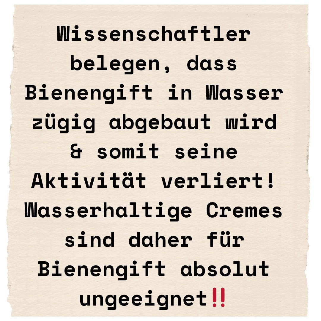 BEE Joyous Hautcreme Bienengiftsalbe, unterstützt mit aktivem Bienengift, Haut & Gelenke, Echte Bienengiftsalbe OHNE Wasser, Alternative Schmerz- & Rheumasalbe