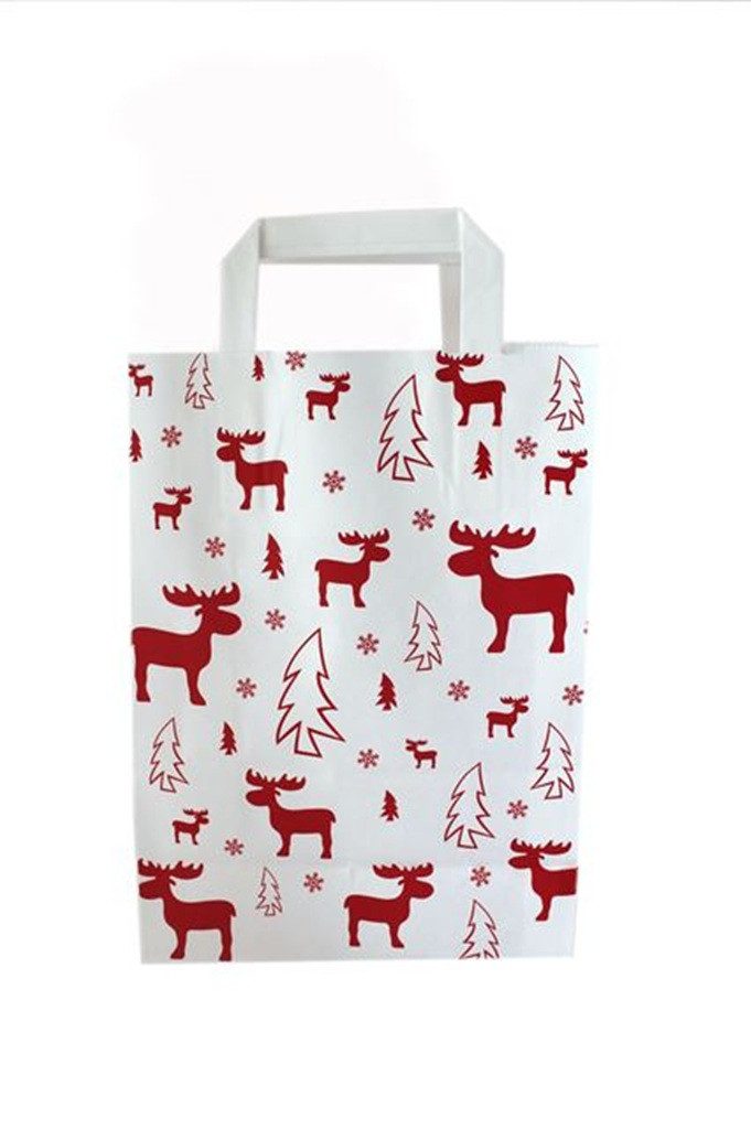 Tragetasche Papiertragetasche ELCH (98451-10, 10-tlg., Elch günstig online kaufen