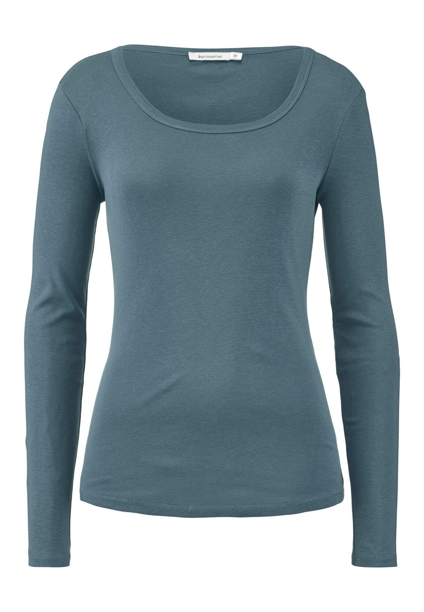Hessnatur T-Shirt Softrib Slim aus Bio-Baumwolle günstig online kaufen
