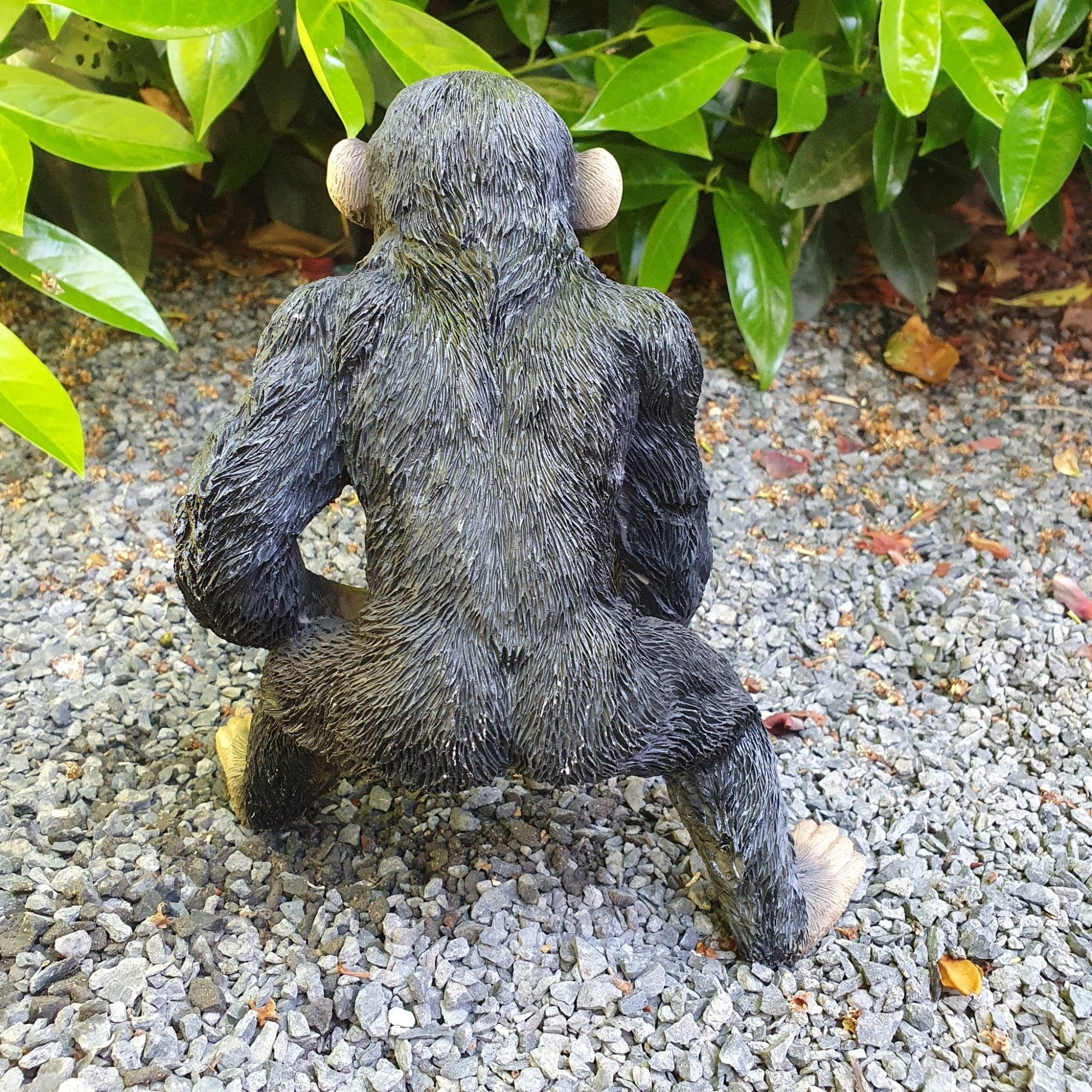 cm Figur Gartenfigur Aspinaworld Gartenfigur 18 Schimpansen stehende