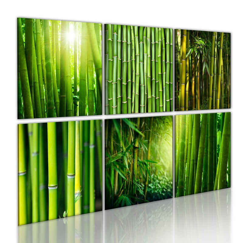 Artgeist Wandbild Bambus hat viele Gesichter