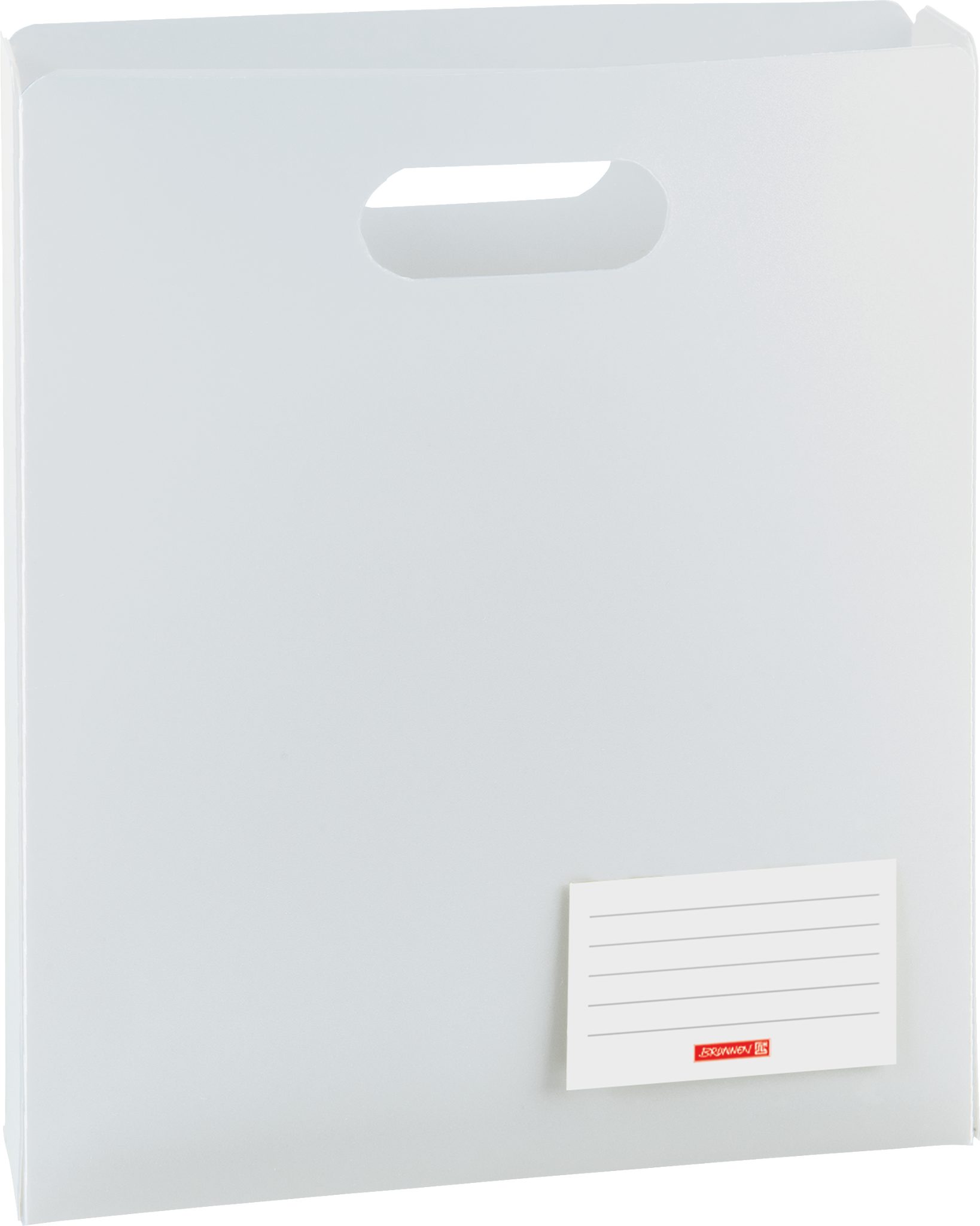 BRUNNEN Aufbewahrungsbox Brunnen Heftbox FACT! PP Din A4 50 mm arctic weiß