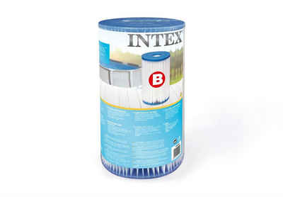 Intex Pool-Filterkartusche Intex Filterkartusche Typ B für Poolpumpe, Zubehör für Poolpumpen