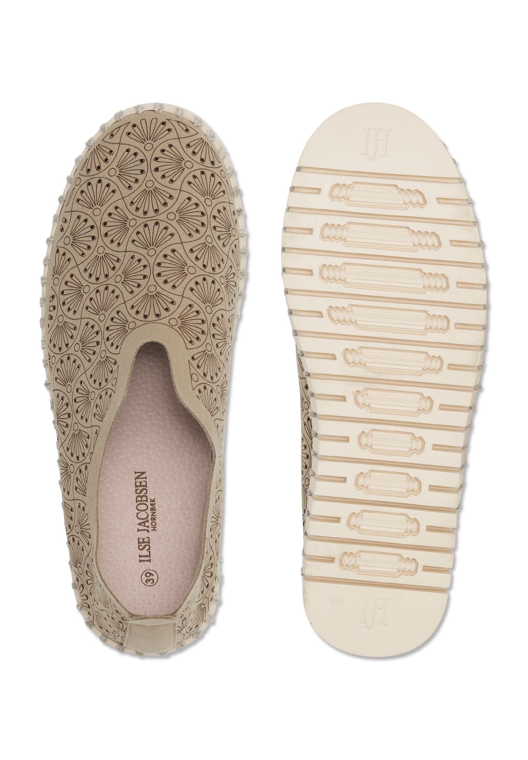 Ilse Jacobsen TULIP3485 Slipper Plateausohle, atmungsaktive Mikrofaser, hoher Tragekomfort