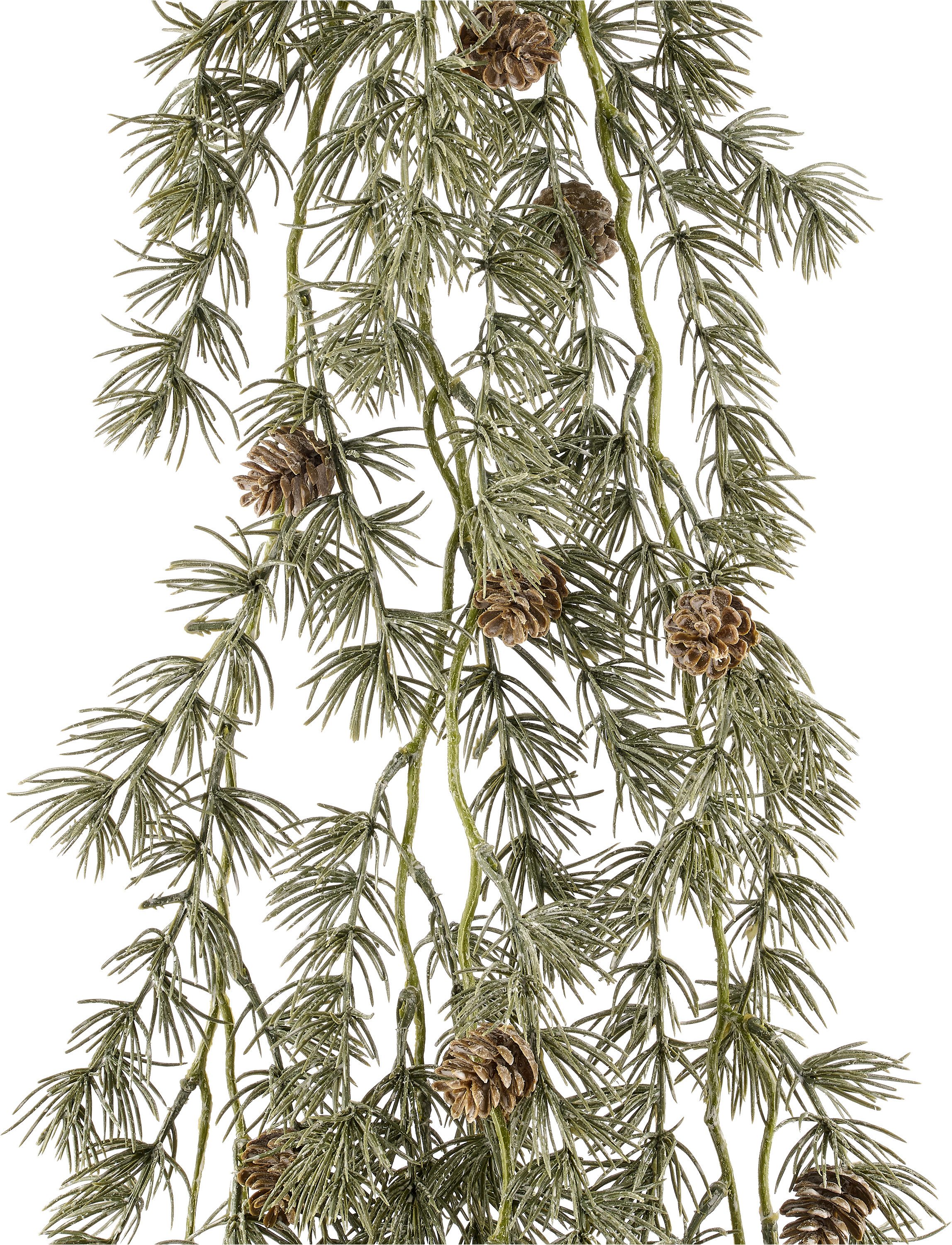 Winterliche Kunstpflanze Weihnachtsgirlande, Hänger Zedern 120cm lang, OTTO home, in white-wash-Optik – Bild 4 von 5