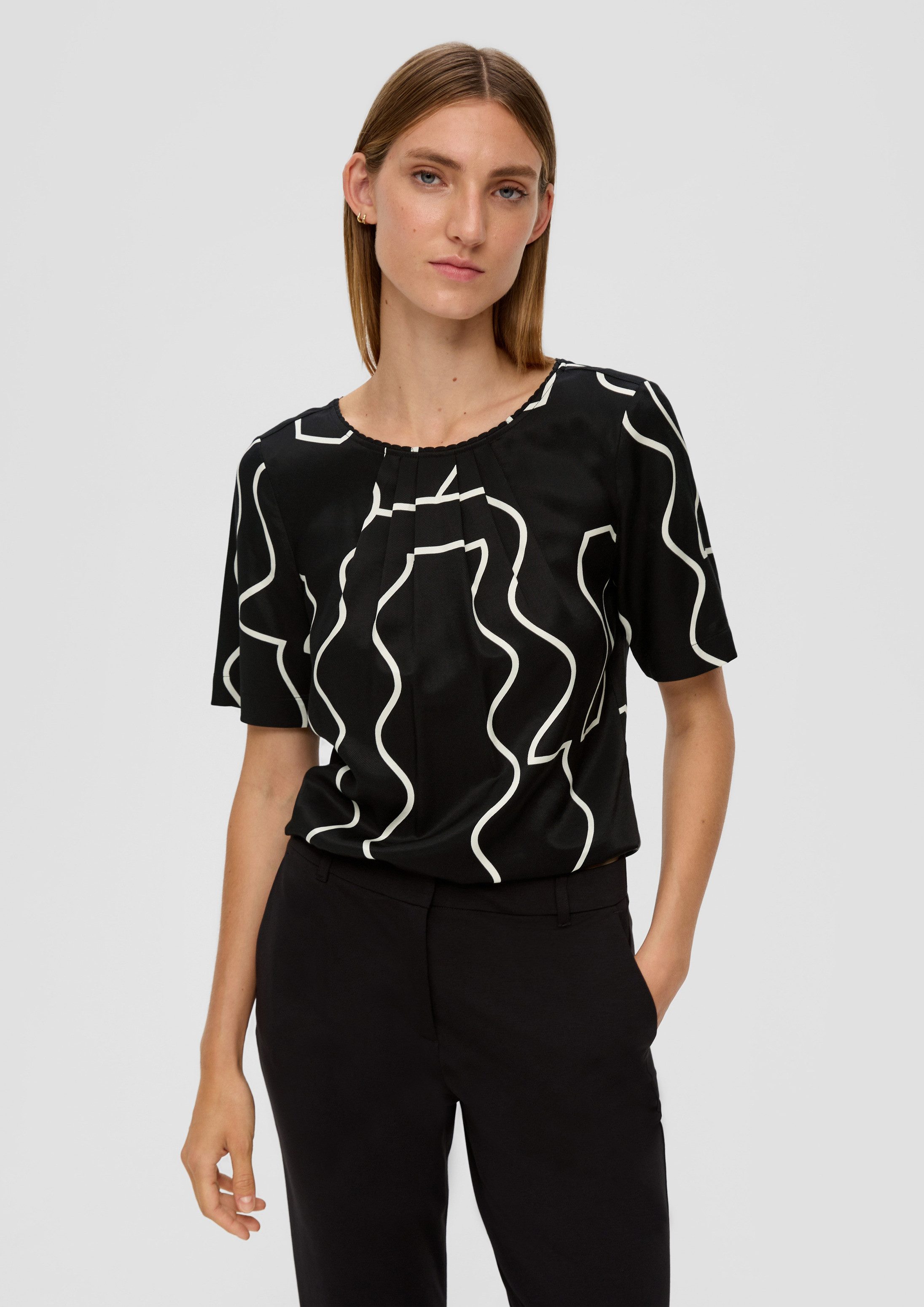 Kurzarmbluse Bluse