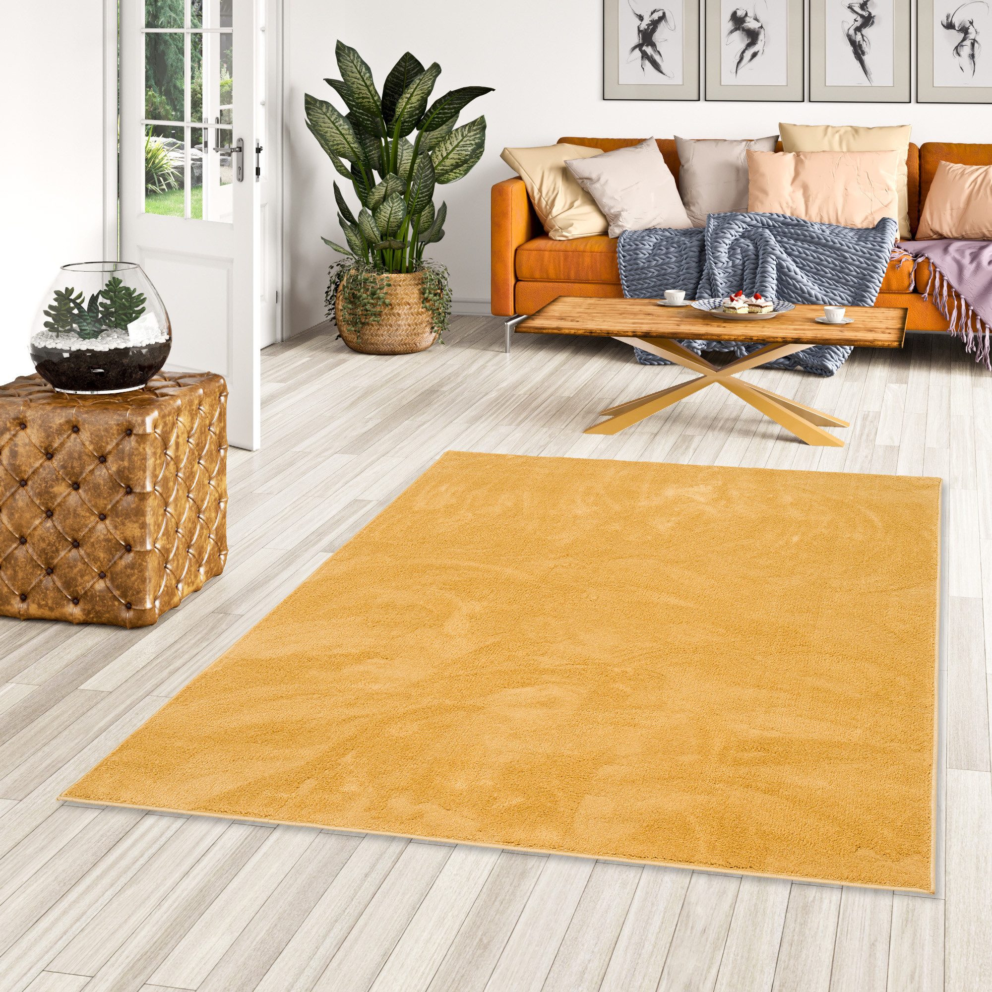 Snapstyle Hochflor-Teppich Luxus Super Soft Hochflor günstig online kaufen