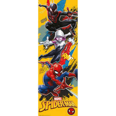 Grupo Erik Poster Marvel Türposter Spiderman 53 x 158 cm