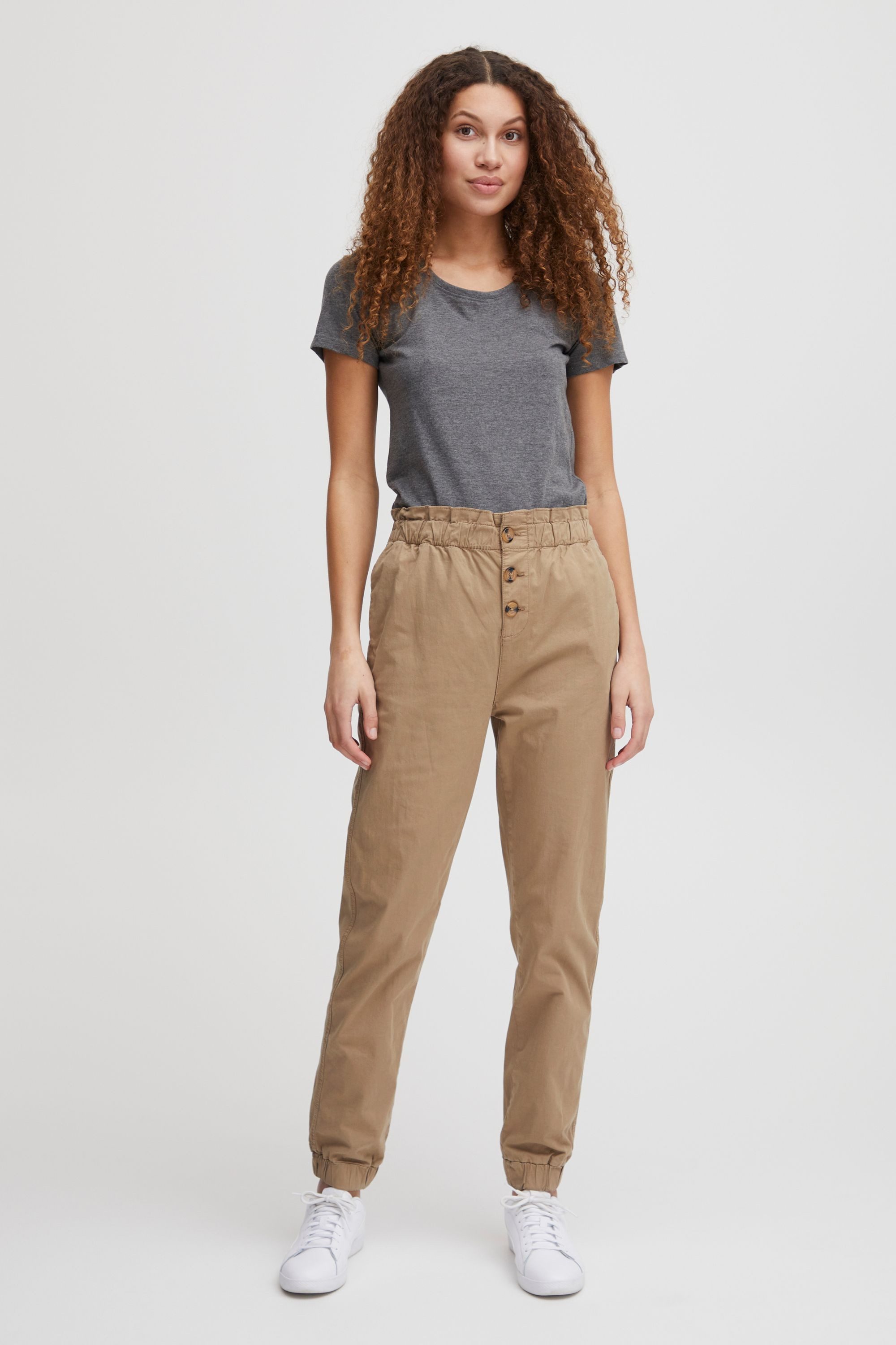 OXMO Chinohose OXCobie Stoffhose mit Paperbag-Bund günstig online kaufen