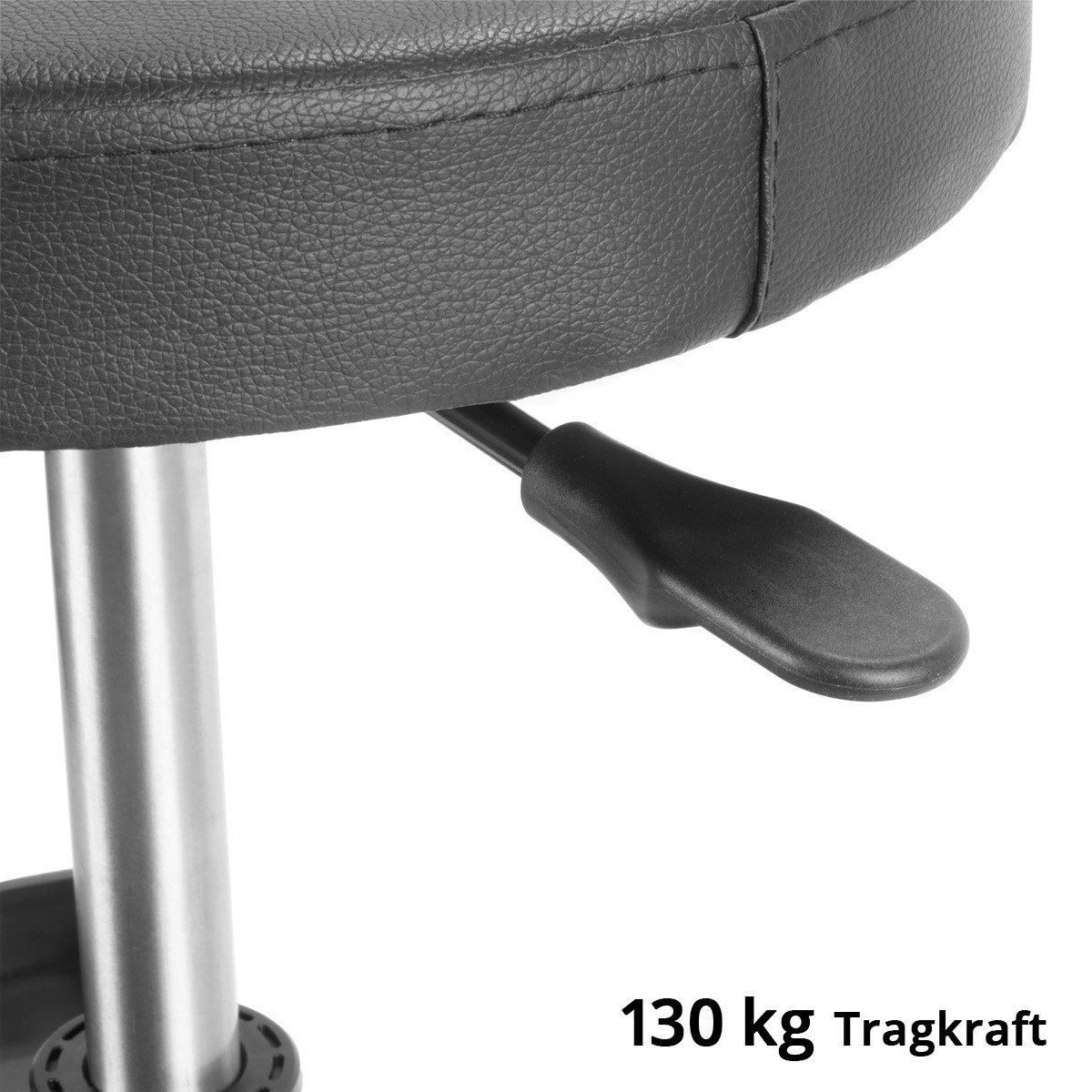 STAHLWERK Werkzeugwagen Werkstatthocker WRH-295 ST mit 130 kg Tragkraft, max. Traglast:130 kg, (1-tlg)