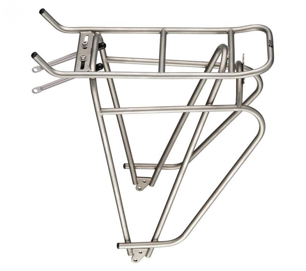 Tubus Fahrrad-Gepäckträger Tubus Cosmo Edelstahl-Gepäckträger 26-28 Zoll Silber - 40 kg Zuladung