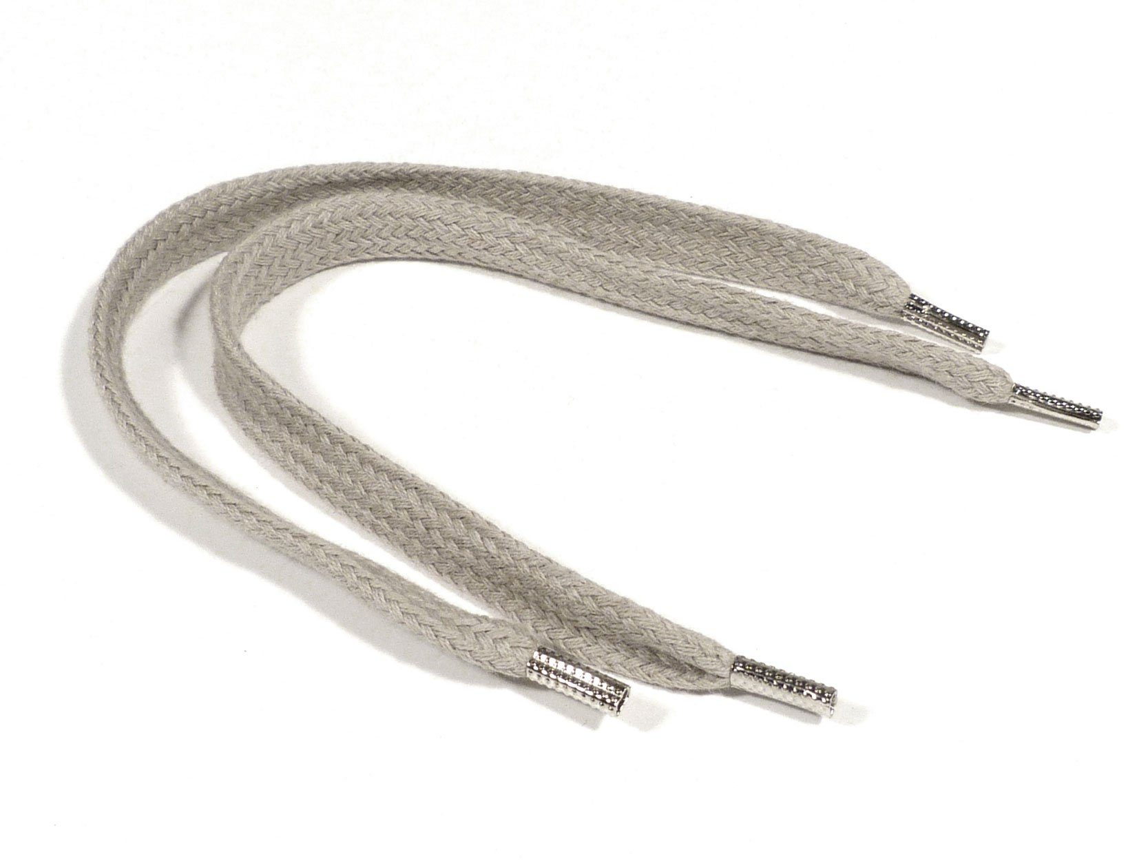 Rema Schnürsenkel Rema Schnürsenkel Hellgrau - flach - ca. 8-10 mm - breit