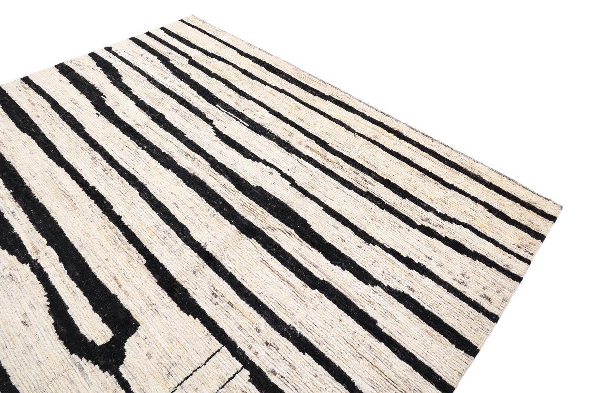 Orientteppich, Handgeknüpfter Nain mm Trading, Design Orientteppich 20 Moderner Berber 315x424 rechteckig, Höhe: