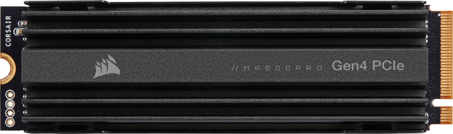 Corsair MP600 PRO 4TB NVMe PCIe M.2 SSD interne SSD (4TB) 7000 MB/S Lesegeschwindigkeit, 6850 MB/S Schreibgeschwindigkeit