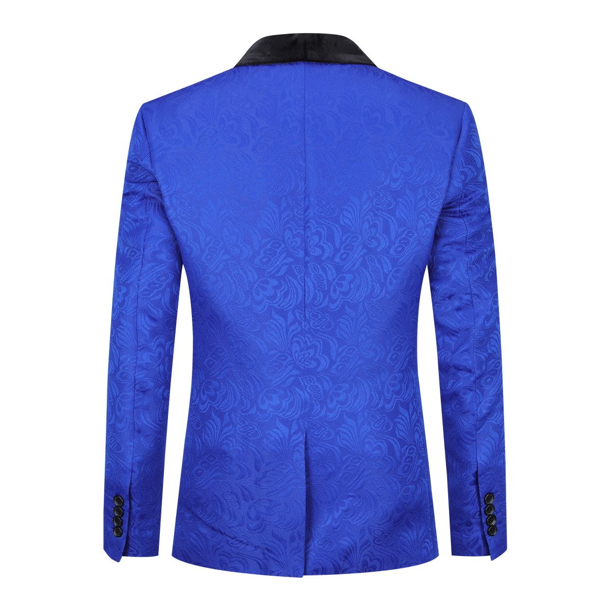 Allthemen Smoking (3 tlg) eleganter Herrenanzug Slim Fit Anzüge mit einem Knopf