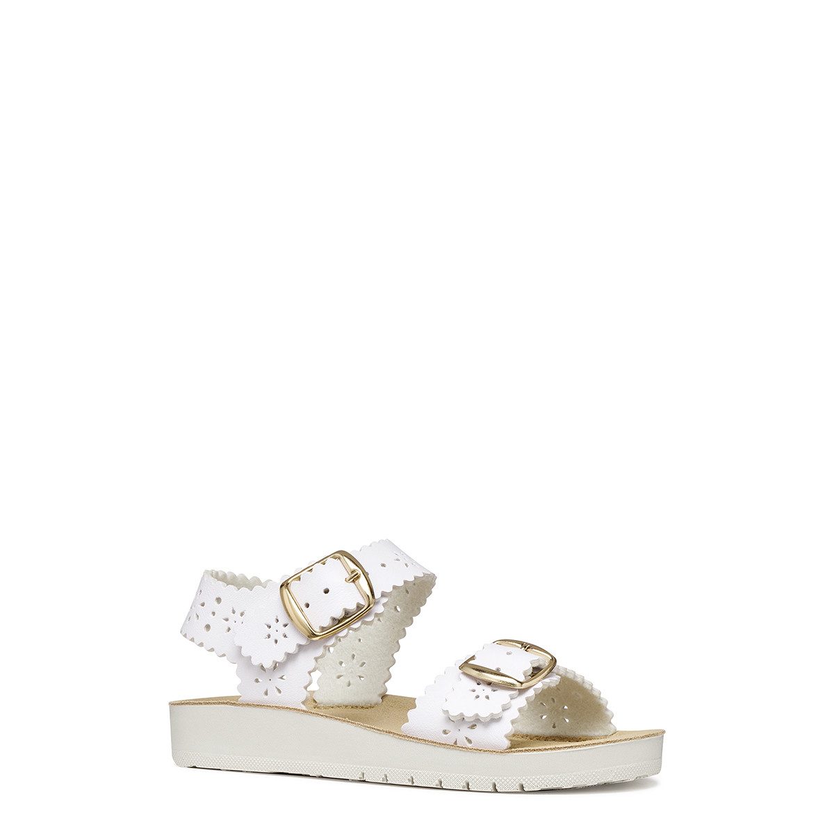 Geox GEOX COSTAREI, Sandalen, Weiß, Kinder Sandale