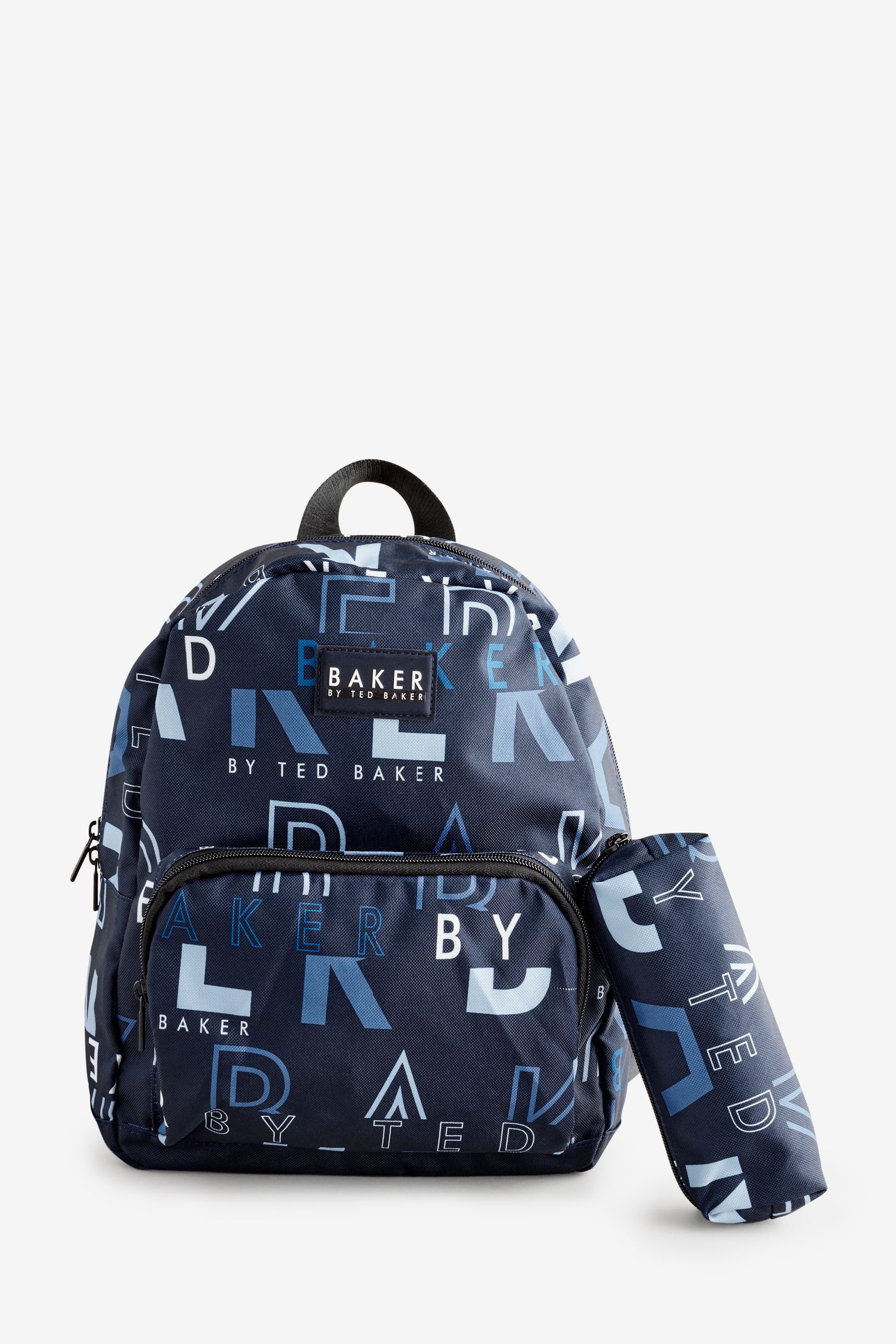 Baker by Ted Baker Kinderrucksack Baker by Ted Baker Rucksack mit Stiftetui, Print (2-tlg)
